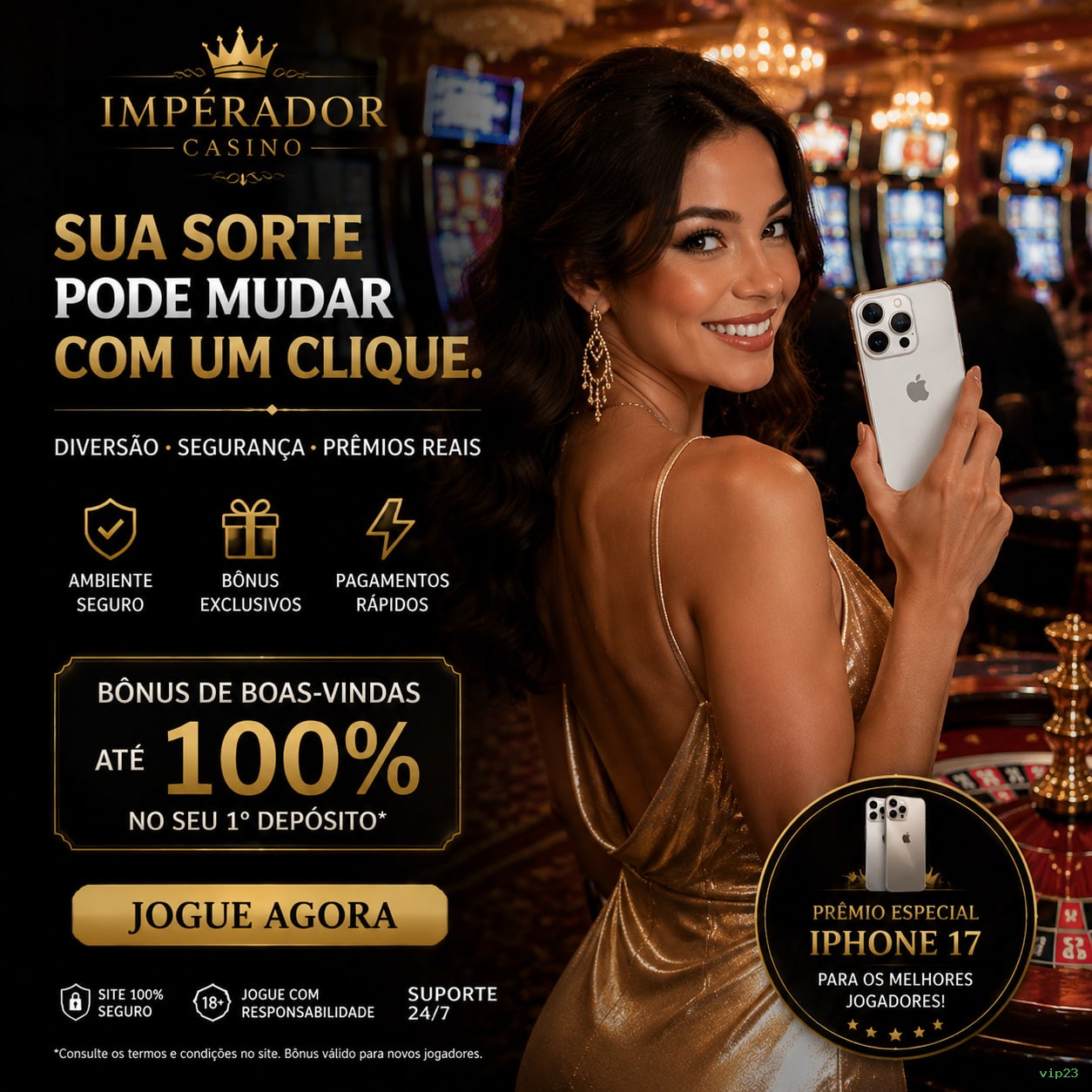 Dealers profissionais da vip23