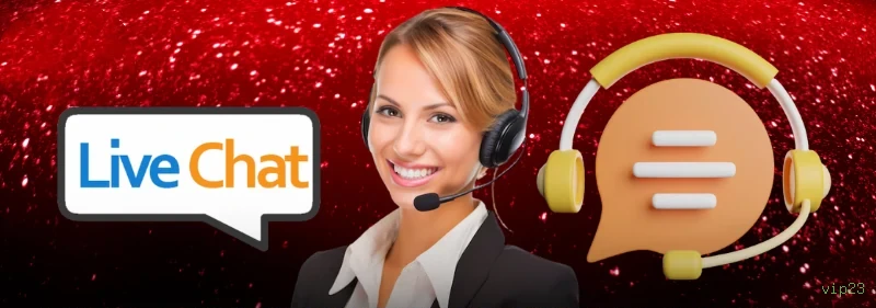 Equipe de suporte ao cliente da vip23
